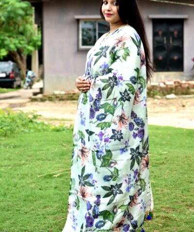 LINEN DIGITAL PRINT DUPATTA