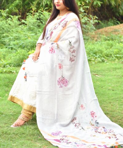 LINEN DIGITAL PRINT DUPATTA
